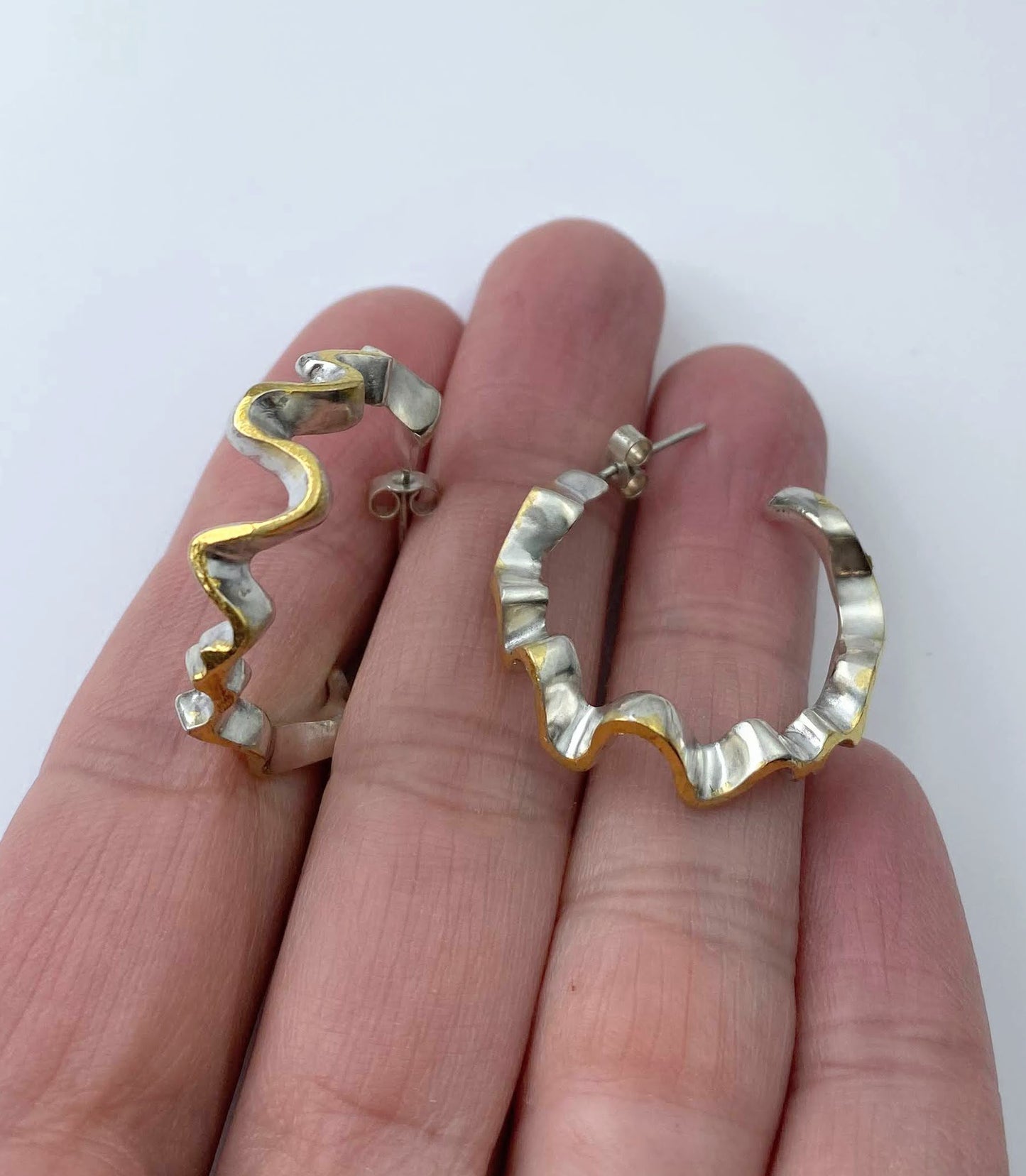 Sea Slug Hoop Earrings