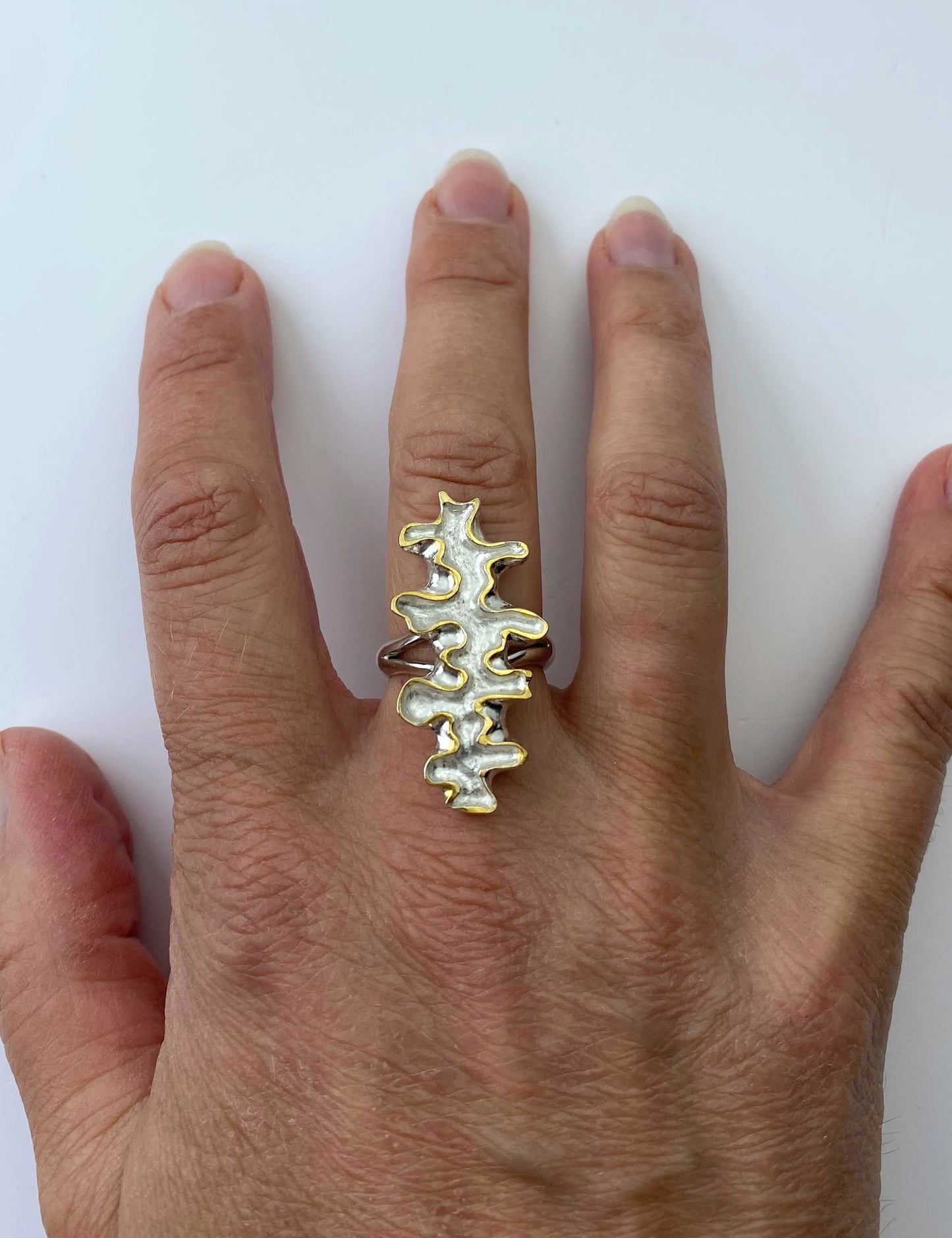 Sea Slug Statement Ring