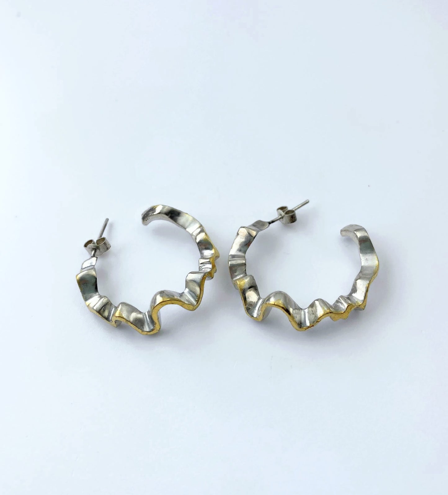 Sea Slug Hoop Earrings